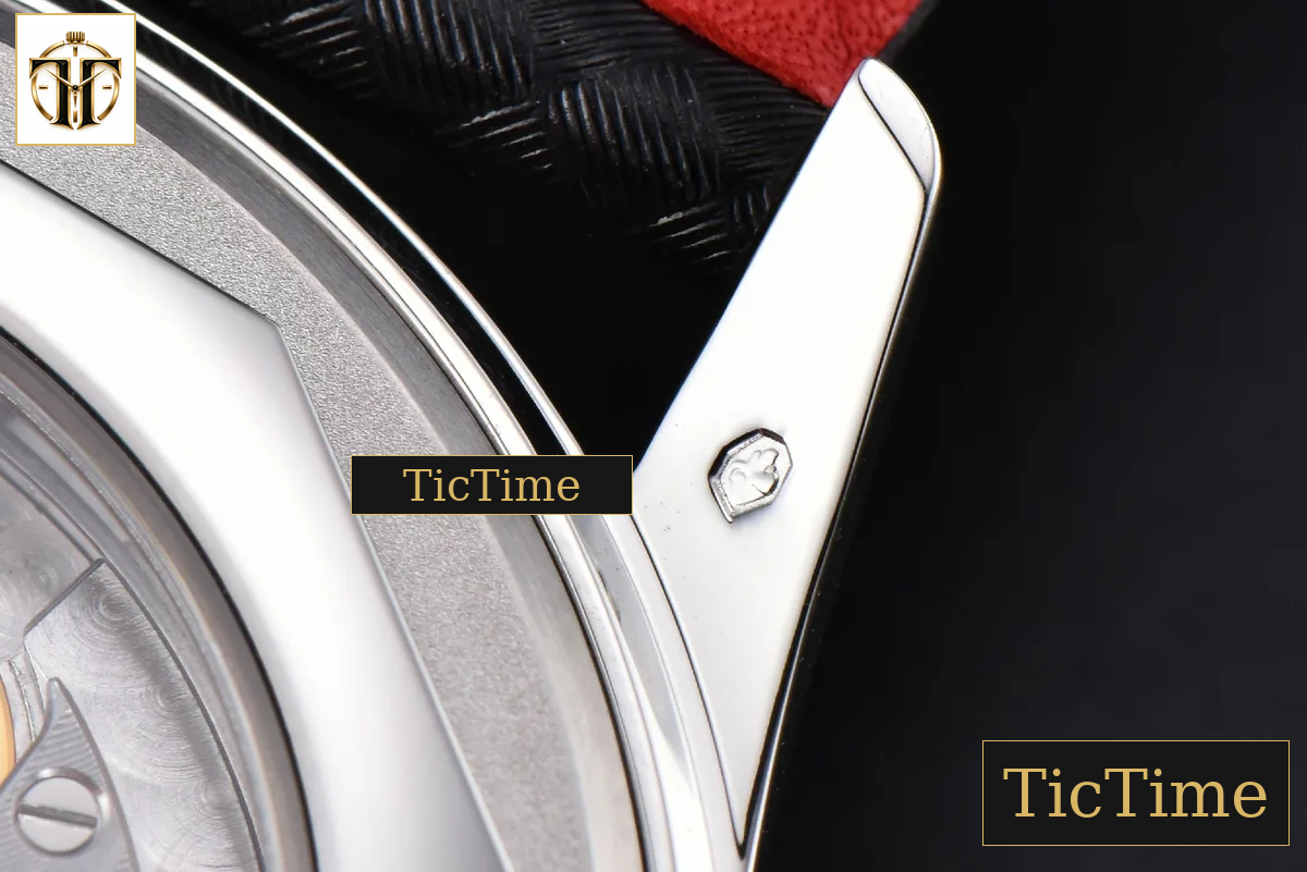 Calatrava 6007G 40mm ZF Black Dial Red Hand Nylon Strap 9015 — foto 19
