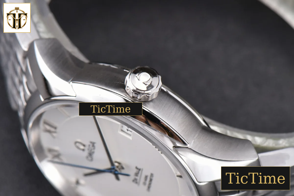 De Ville Hour Vision 41mm VSF White Dial Roma Marker SS Bracelet A8500 — foto 11