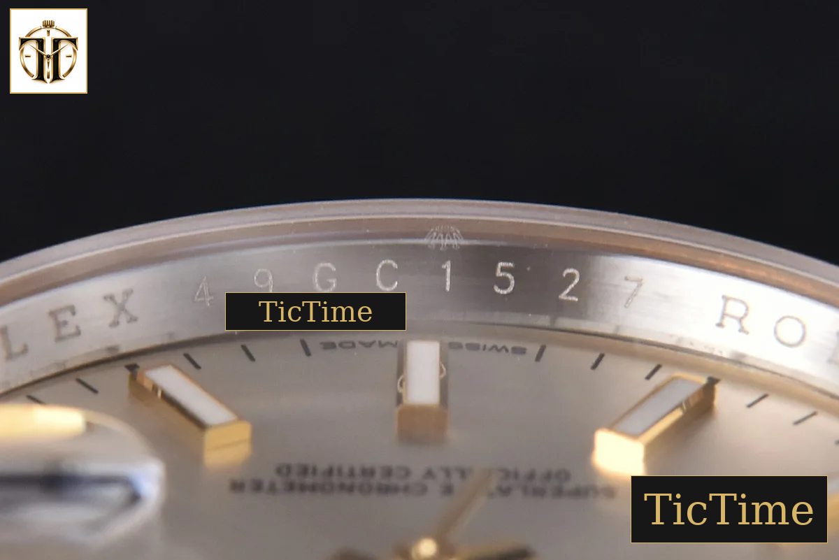 DateJust 36mm GMF YG/SS Silver Dial Jubilee Bracelet VR3235 — foto 12