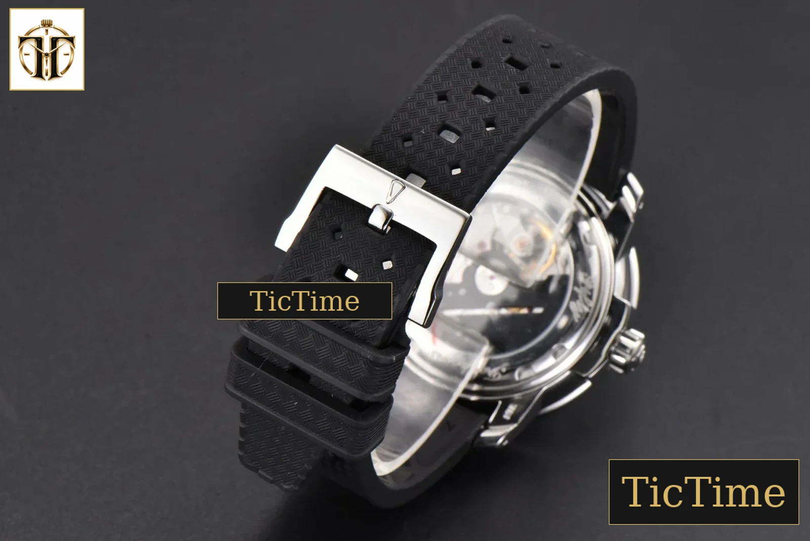 Fifty Fathoms ‘No Rad Only’ 5008E 40mm GSF Black Dial Black Rubber Strap A1151 — foto 29