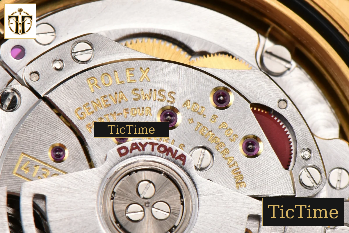 Daytona 116518 BTF YG Ceramic Black Dial Oysterflex Strap SA4130 — foto 25