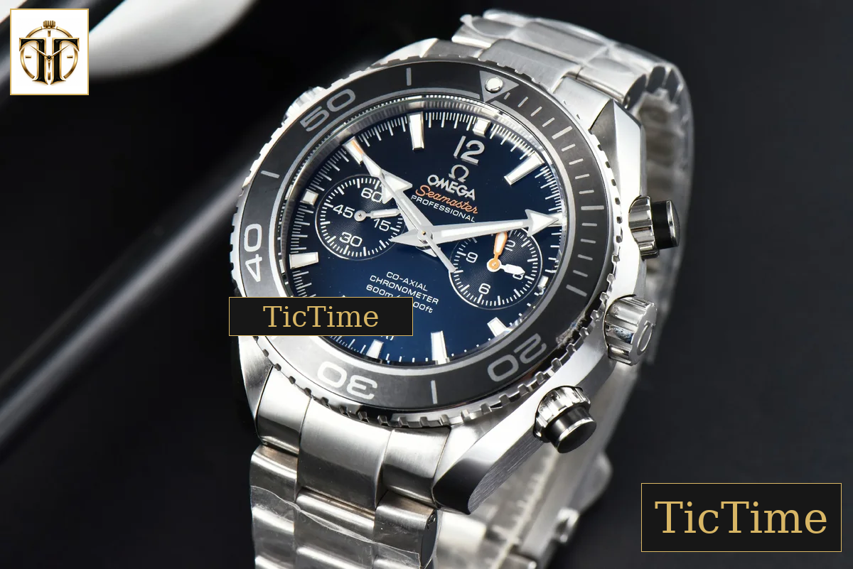 Planet Ocean Chrono 45.5mm OMF Black Dial SS Bracelet A9300 — foto 4