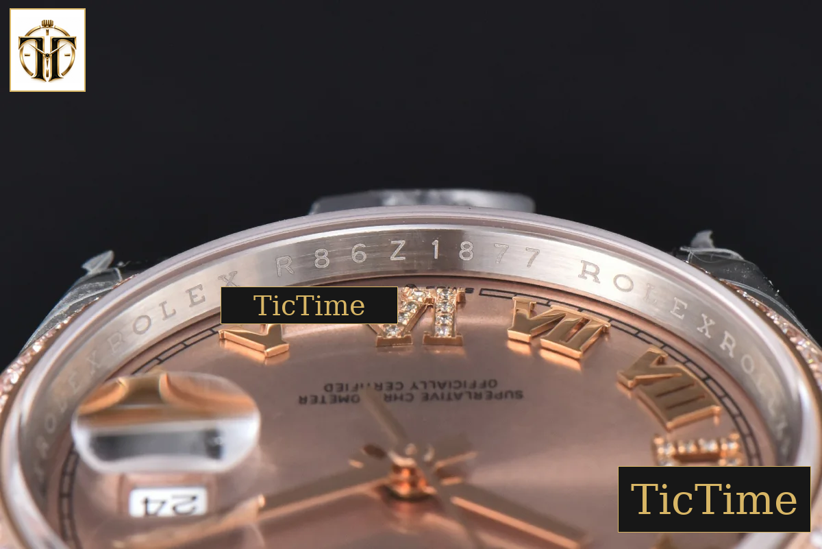 DateJust 126231 36mm VSF RG/SS Diamond RG Dial Diamond Roma Marker Jubilee Bracelet VS3235 — foto 14