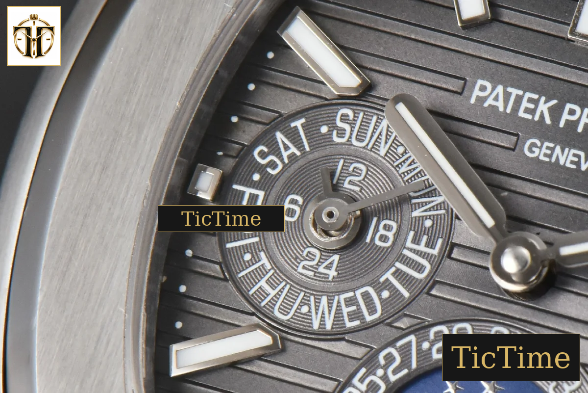 Nautilus 5740 40mm TWF Black Dial SS Bracelet A240 — foto 6