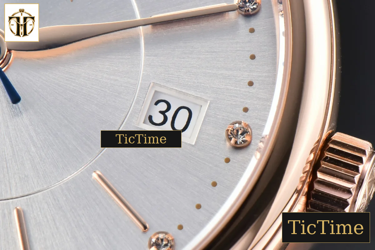 Portofino 37mm V7F RG Silver Dial RG Marker Brown Leather Strap A2892 — foto 9