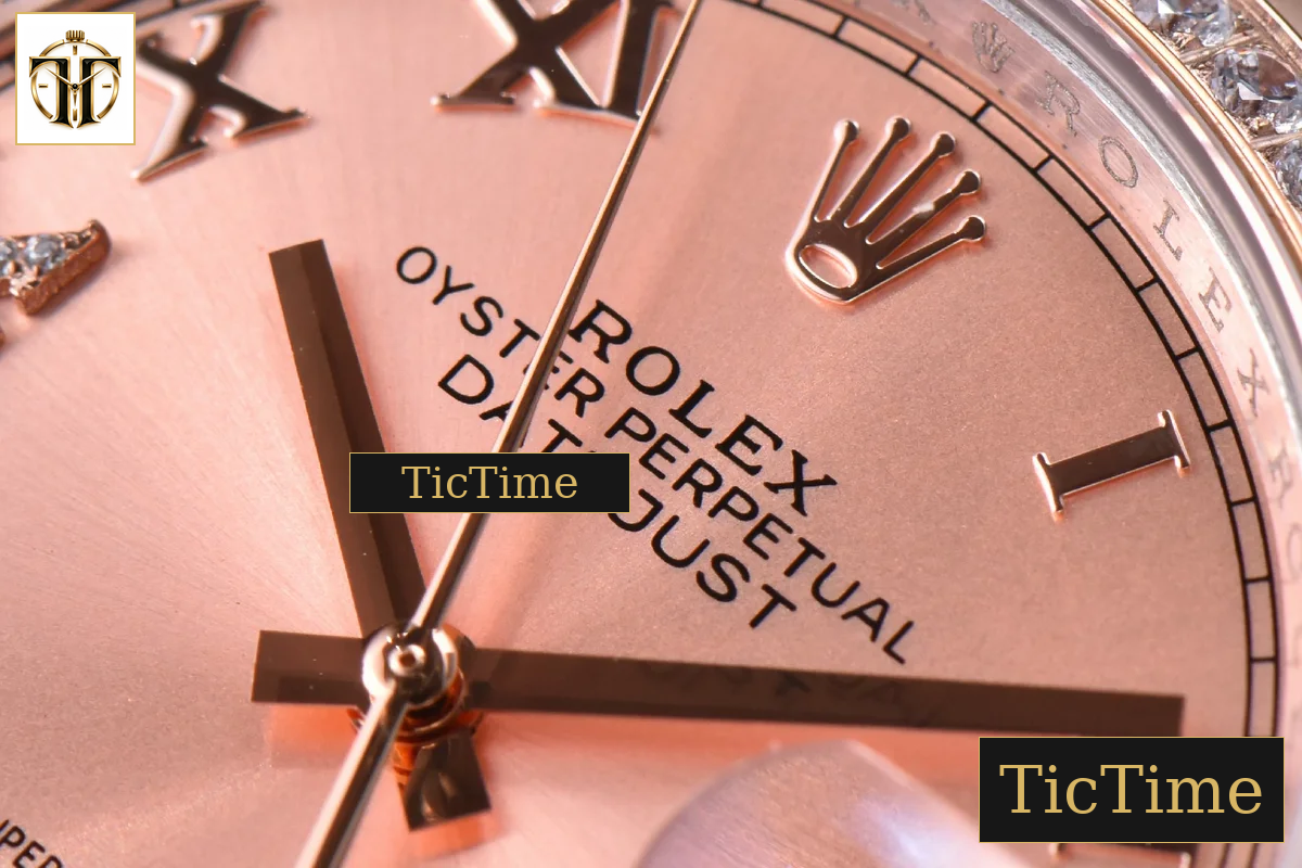DateJust 36mm EWF SS/RG RG Dial Diamond Roma Marker Diamond Bezel Oyster Bracelet A3235 — foto 7