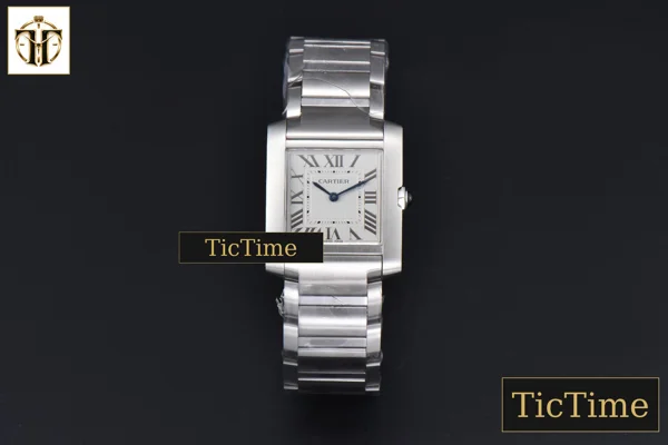 Foto frontal — Tank Francaise Medium 32mmx 27mm K11F SS Bracelet Quartz