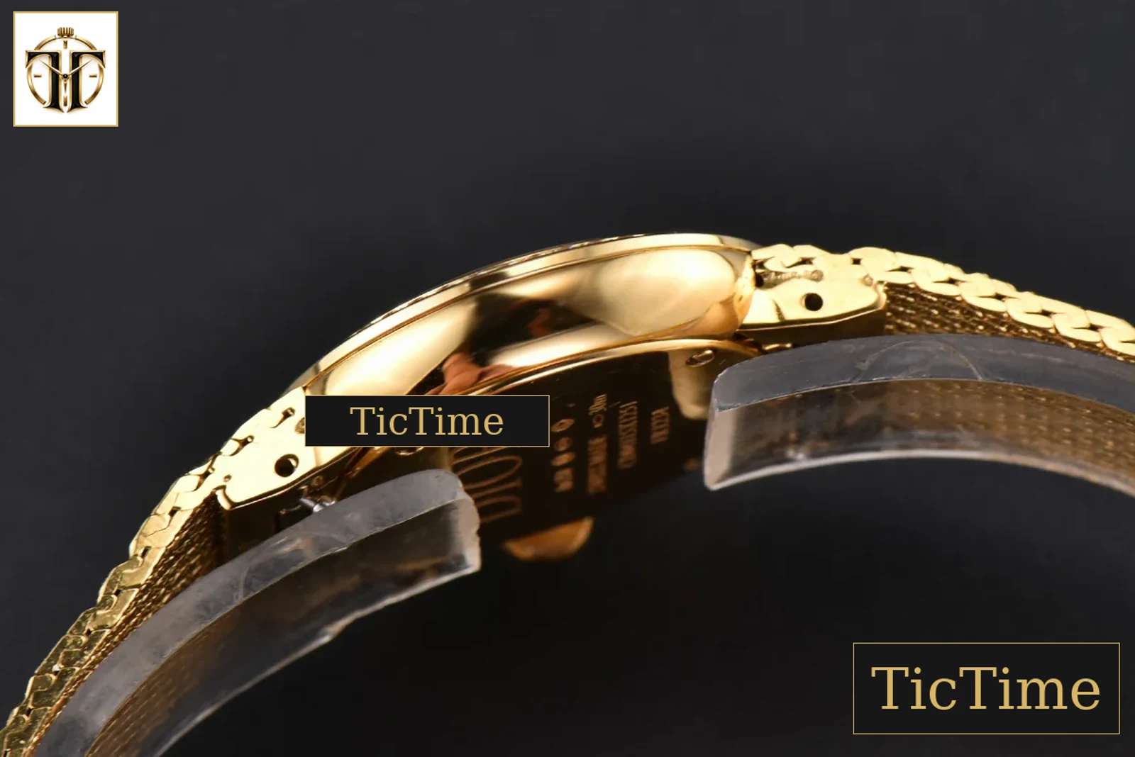 La D My Dior 25mm K11F Diamond Gold Dial Quartz — foto 11