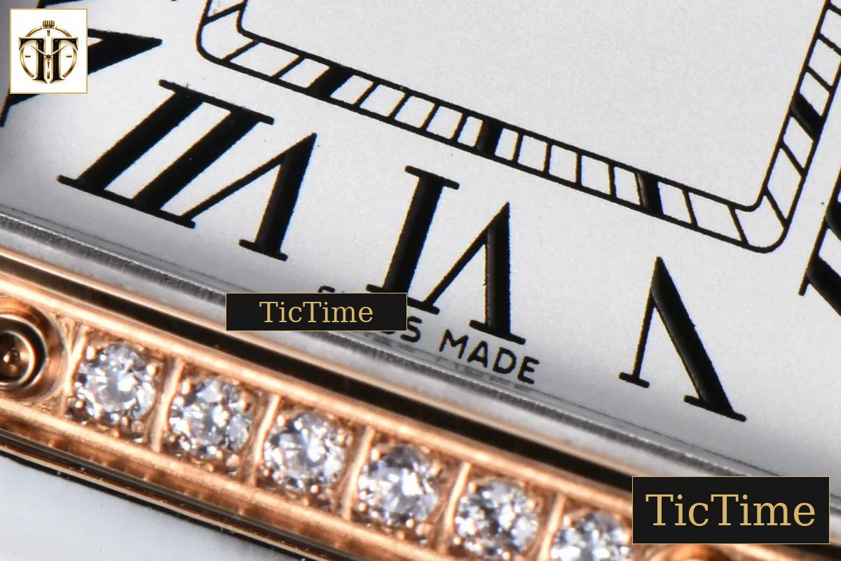 Panthère 22mm AF SS/RG Diamond Bezel White Dial SS/RG Bracelet Ronda Quartz — foto 8