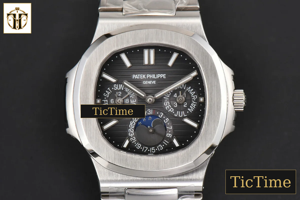 Nautilus 5740 40mm TWF Black Dial SS Bracelet A240 — foto 2