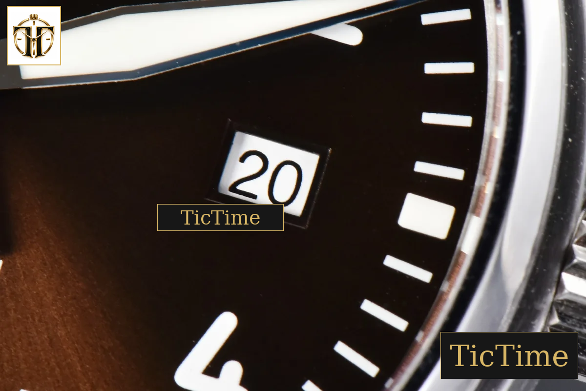 Mark XVIII IWC327013 40mm V7F Brown Dial SS Bracelet A2892 — foto 7