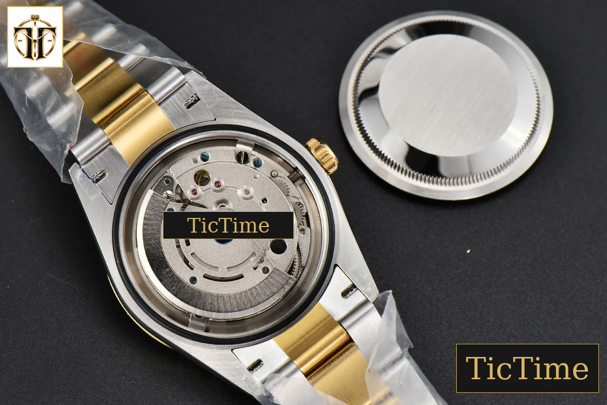 DateJust 36mm BPF YG/SS Diamond Wimbledon Gray Dial Green Roma Marker Oyster Bracelet A2824 — foto 20