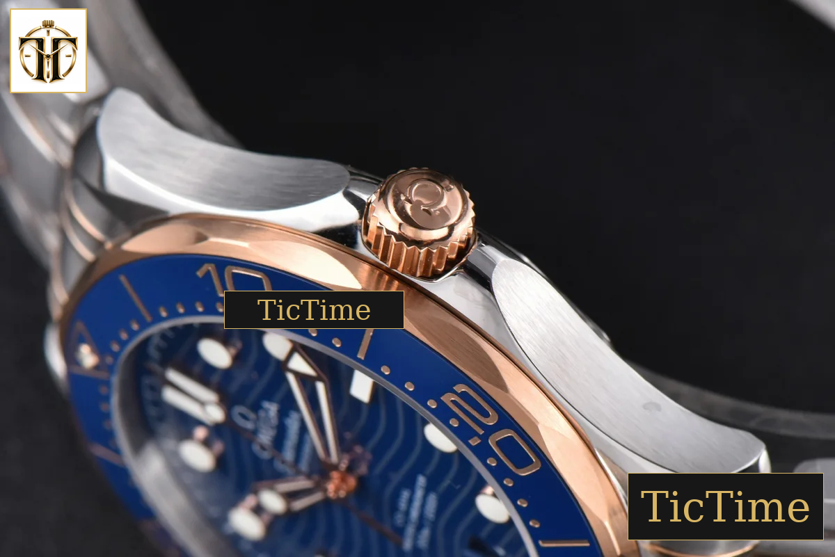 Seamaster Diver 42mm VSF RG/SS 300M Blue Dial RG/SS Bracelet A8800 — foto 14