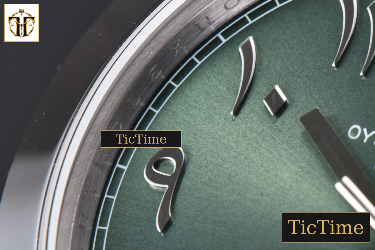 DayDate 904L Smooth Oliva 40mm GMF Green Arabic Dial President Bracelet A2836 — foto 8
