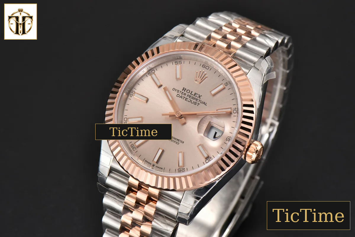 DateJust 904L 126331 41mm VSF RG/SS Silver Dial Jubilee Bracelet VS3235 — foto 4