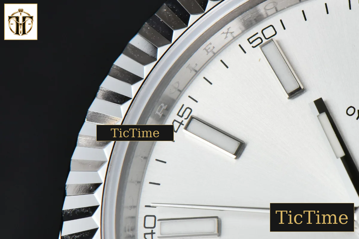 DateJust 126334 41mm ZF Silver Dial Jubilee Bracelet 2824 — foto 6
