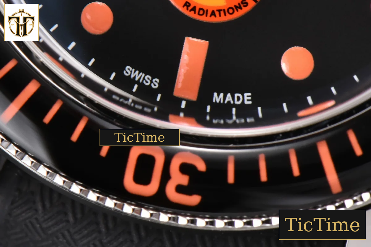 Fifty Fathoms ‘No Rad Only’ 5008E 40mm GSF Black Dial Black Rubber Strap A1151 — foto 9