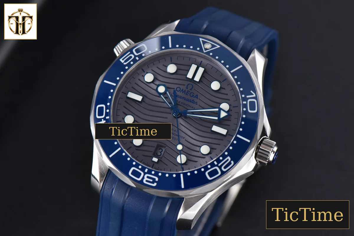 Seamaster Diver 42mm VSF SS 300M Gray Dial Rubber Strap VS8800 — foto 4