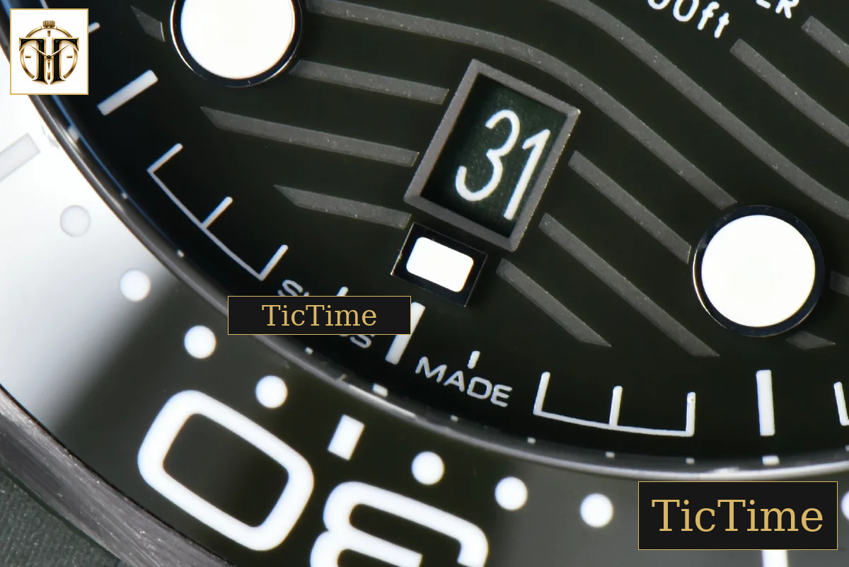 Seamaster Diver 300M 42mm ZF Green Ceramic Green Dial Green Rubber Strap A8800 — foto 6