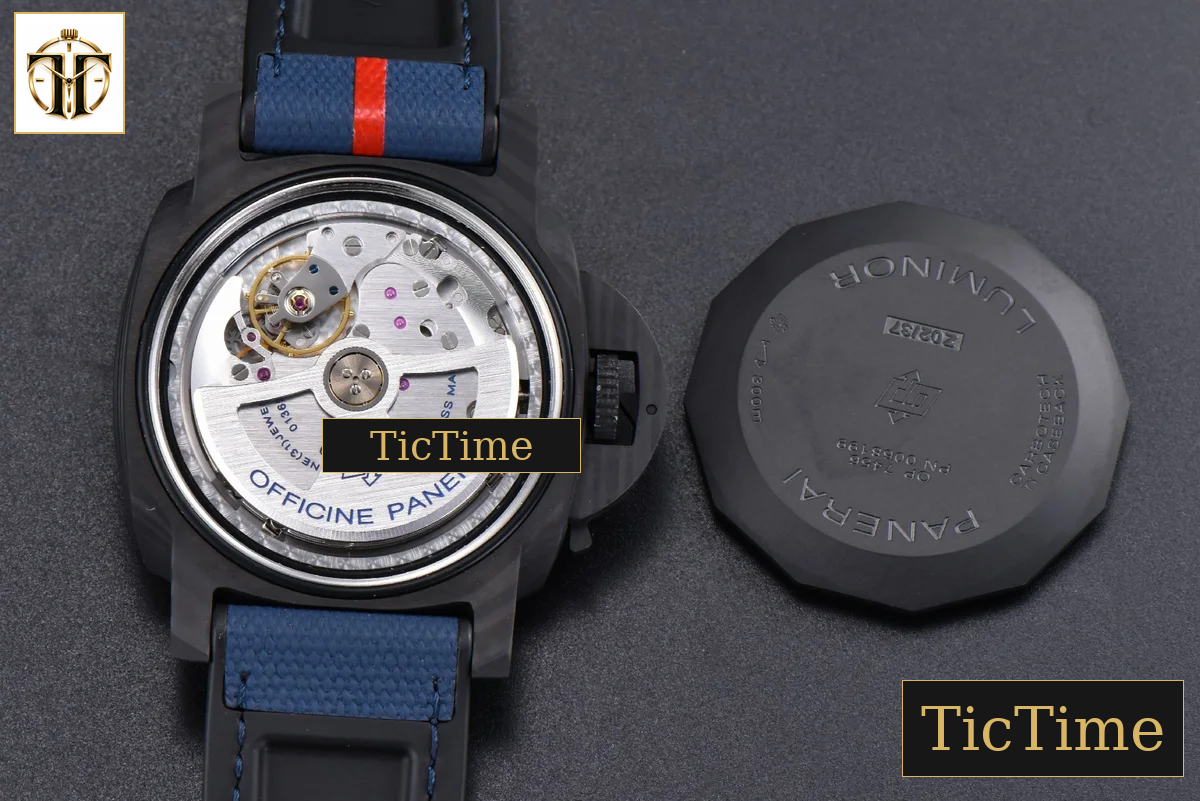 Luna Rossa Carbotech PAM1529 44mm VSF Blue Dial Rubber Strap P.9010 — foto 19