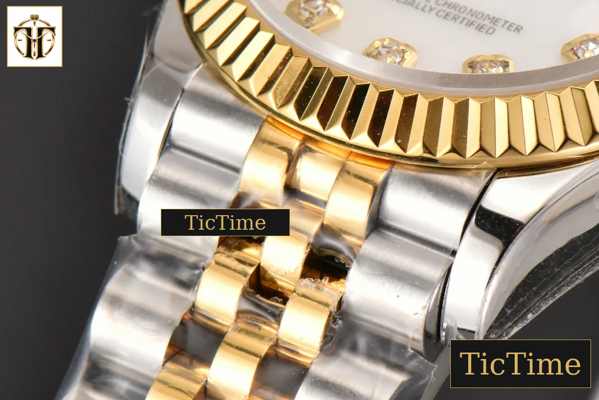 DateJust Ladies 904L 31mm WF YG/SS MOP Dial Jubilee Bracelet A2671 — foto 10