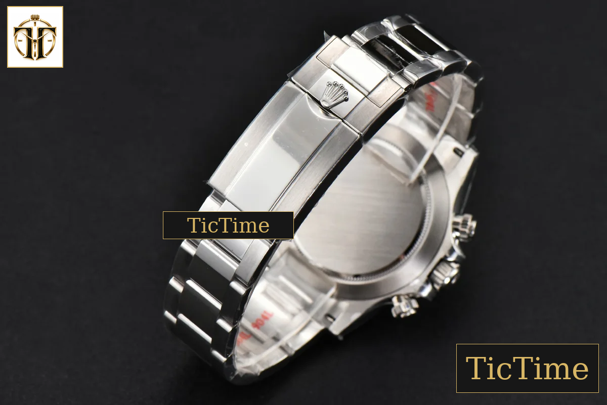 Daytona 116500 BTF Black Ceramic Black Dial SS Bracelet 4130 — foto 34