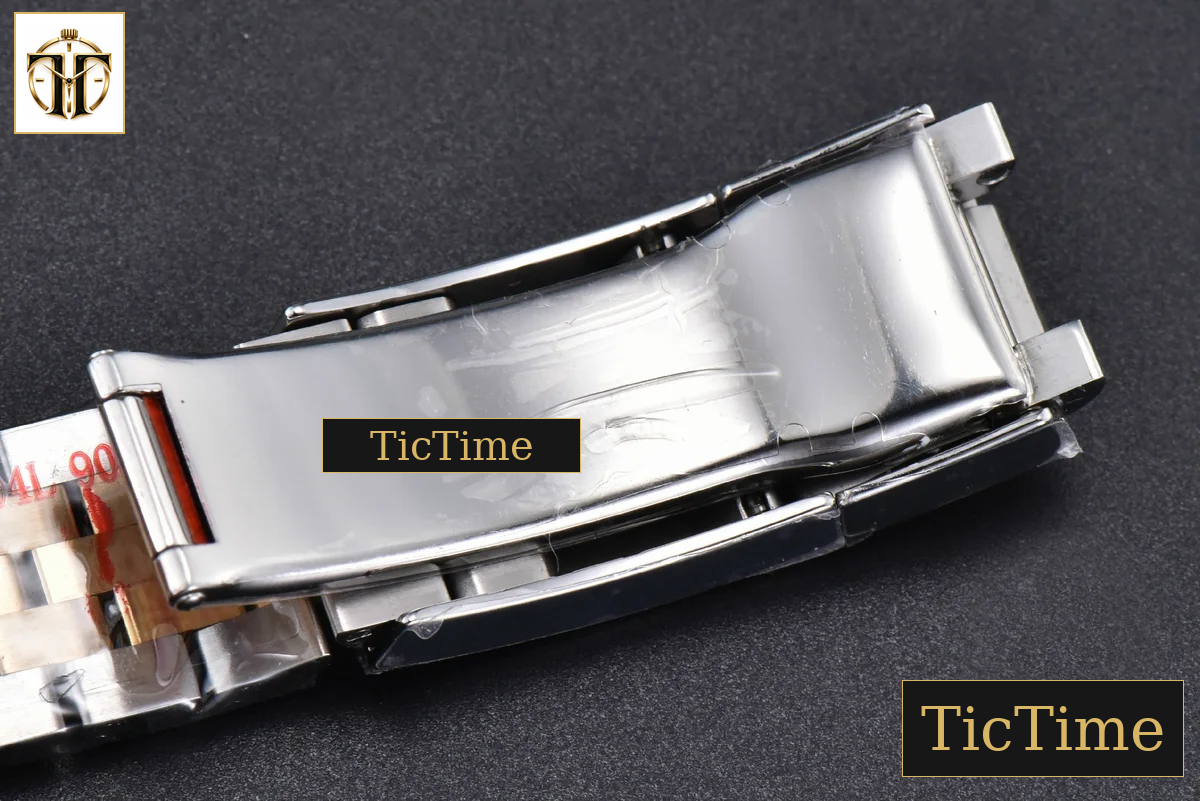 GMT Master II 904L 126713 40mm GMF YG/SS Black/Gray Bezel Black Dial Jubilee Bracelet SH3285 — foto 34
