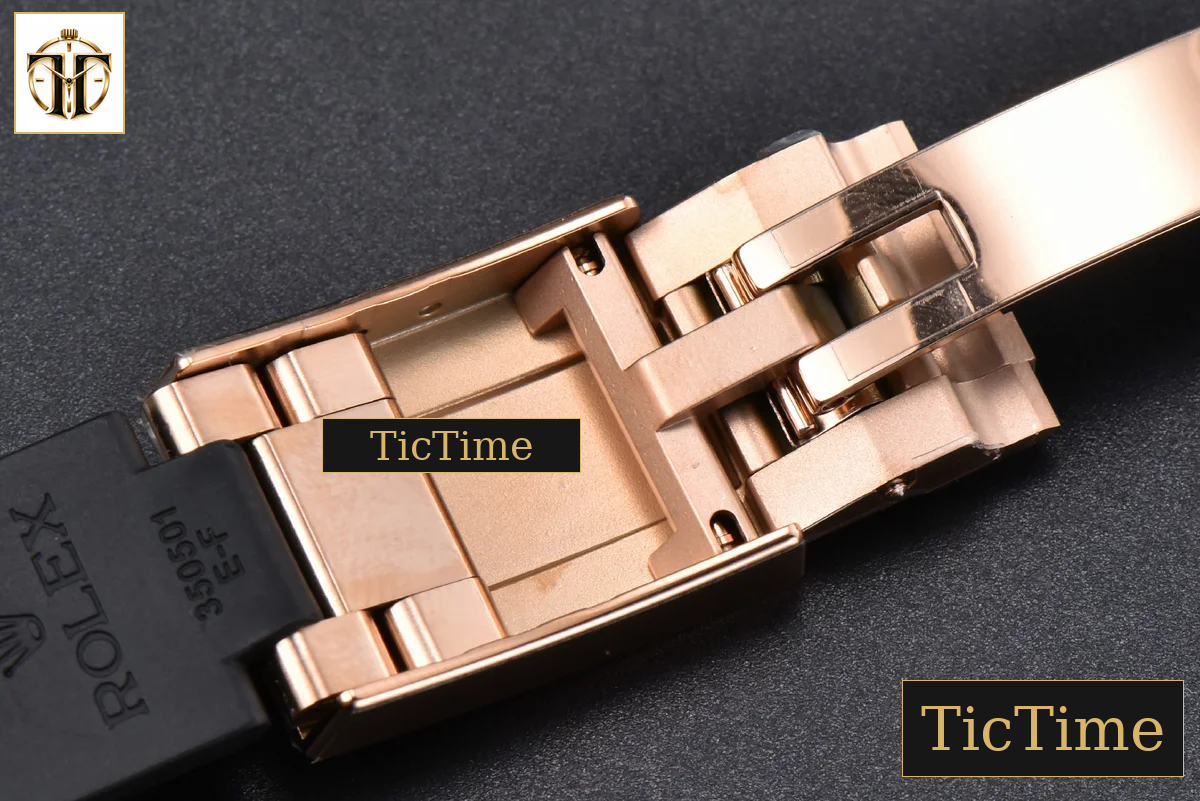 Daytona 116515 APSF RG Black Dial Ceramic Bezel Lume Marker Oysterflex Strap Tungsten Version SH4130 — foto 36