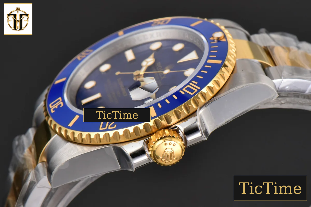 Submariner LB 904L 116613 King Factory YG/SS Blue Ceramic Blue Dial SS Bracelet VR3135 — foto 11