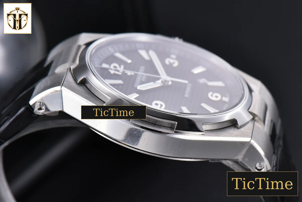 Overseas 47040 42mm MKF Gray Textured Dial Rubber Strap 9015 — foto 15