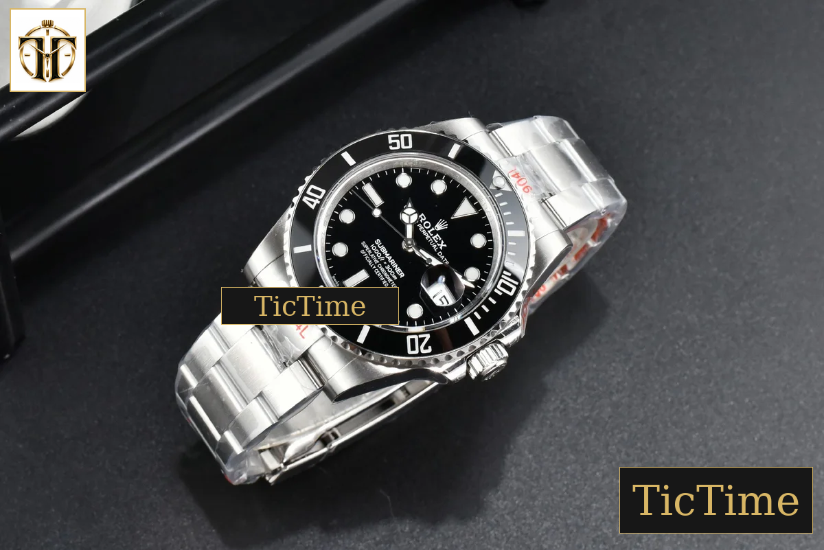 Submariner LN 126610 41mm GMF Black Ceramic Black Dial SS Bracelet VR3235 — foto 30