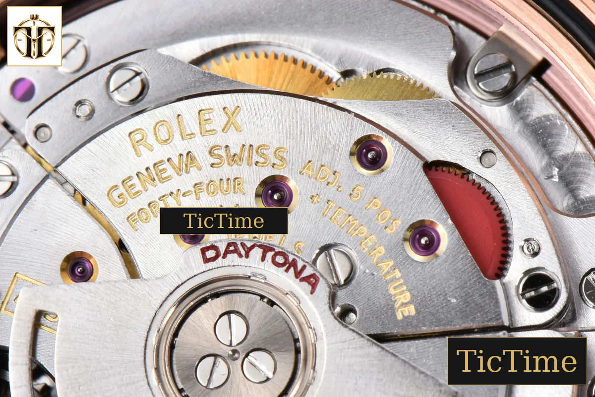 Daytona 116505 40mm BTF RG Dial Black Subdial RG Bracelet SA4130 — foto 27