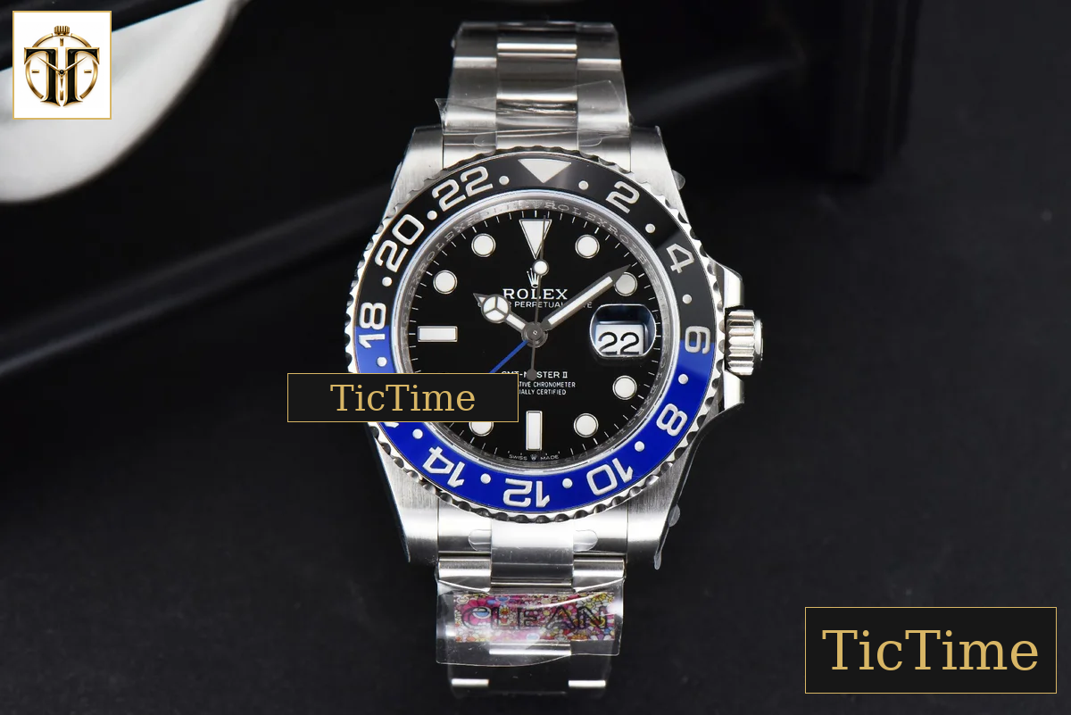 GMT-Master II BLNR 126710 Clean Factory Black/Blue Ceramic Oyster Bracelet V3 DD3285 — foto 3