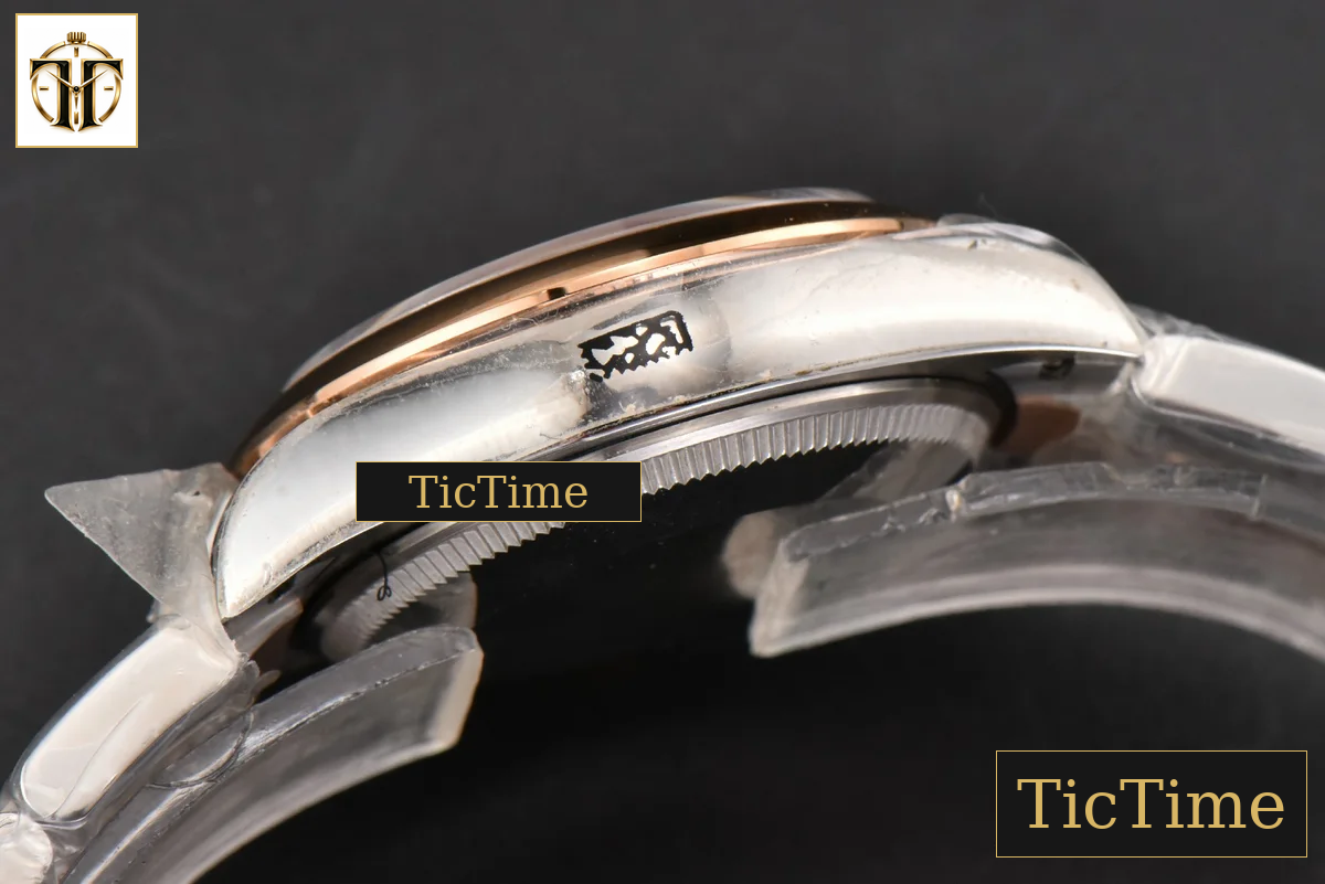 DateJust Ladies 904L 31mm WF RG/SS Smooth RG Dial Roma Marker Oyster Bracelet A2671 — foto 18