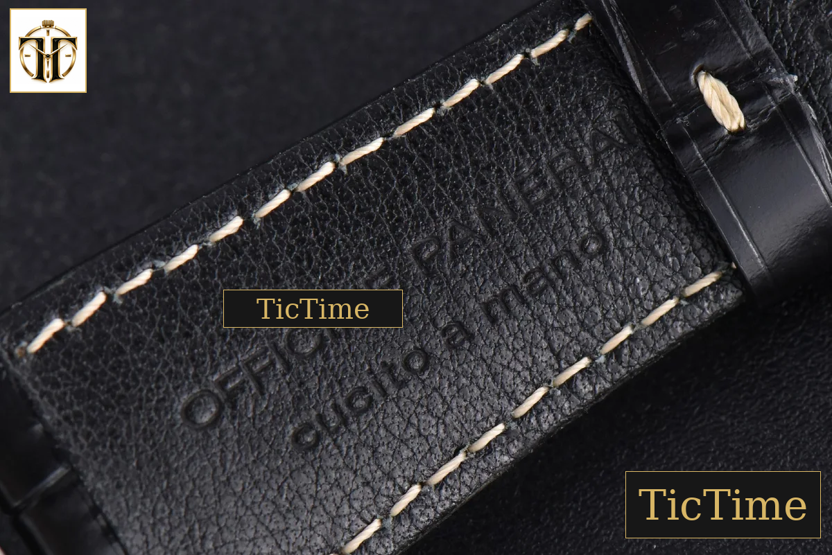 Radiomir PAM388 45mm VSF Black Dial Leather Strap P9000 — foto 29