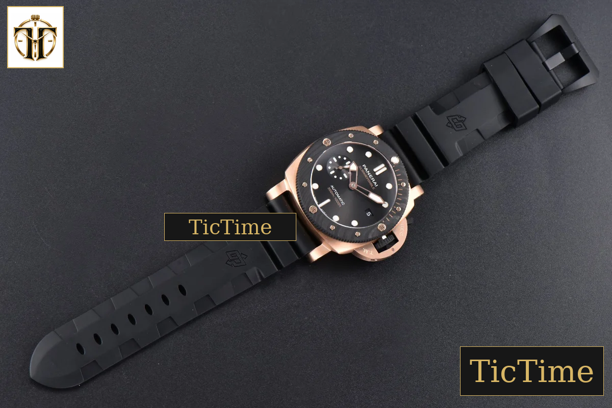 PAM1070 44mm VSF RG Sub Quaranta Black Dial Black Rubber Strap P900 — foto 18