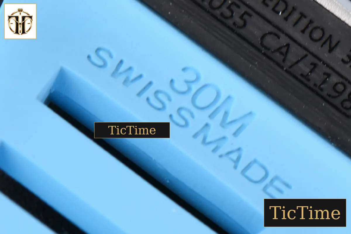 NTPT RM055 42.7mm BBRF Blue Skeleton Dial Blue Rubber Strap RMUL2 — foto 23