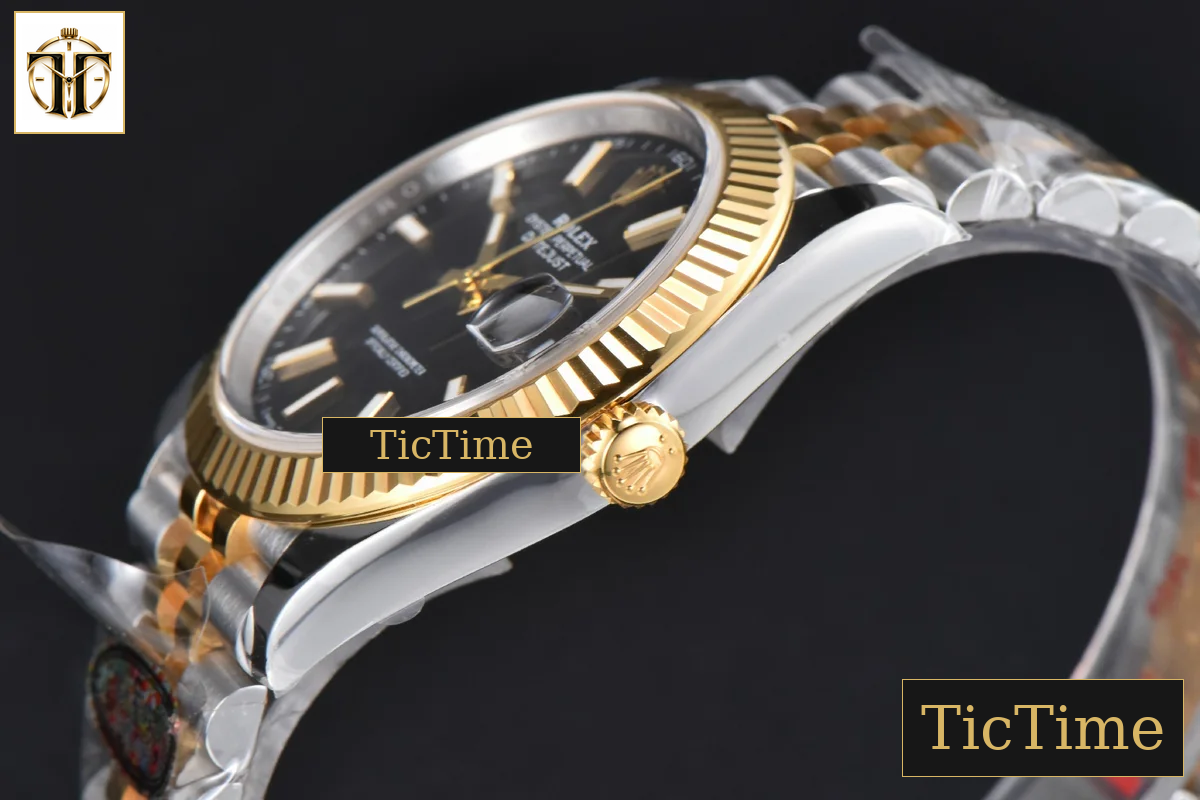 DateJust 126333 41mm Clean Factory YG/SS Black Dial Jubilee Bracelet VR3235 — foto 11