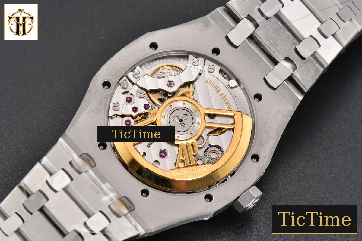 Royal Oak 15500 41mm APSF Black Textured Dial SS Bracelet V2 A4302 — foto 20