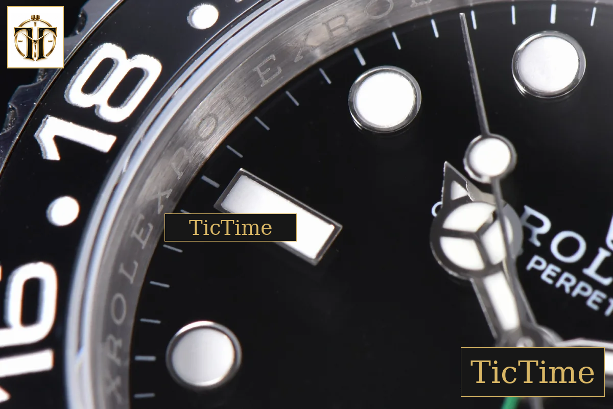 GMT Master 116710LN 40mm V9F Black Dial Black Bezel Oyster Bracelet A3186 — foto 7