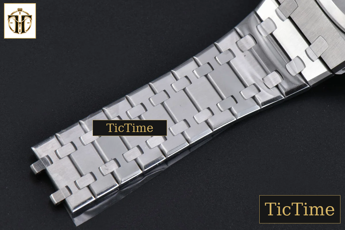 Royal Oak Chronograph 26240 41mm APSF Black Checkered Black Subdial SS Bracelet V1 SH4401 — foto 28