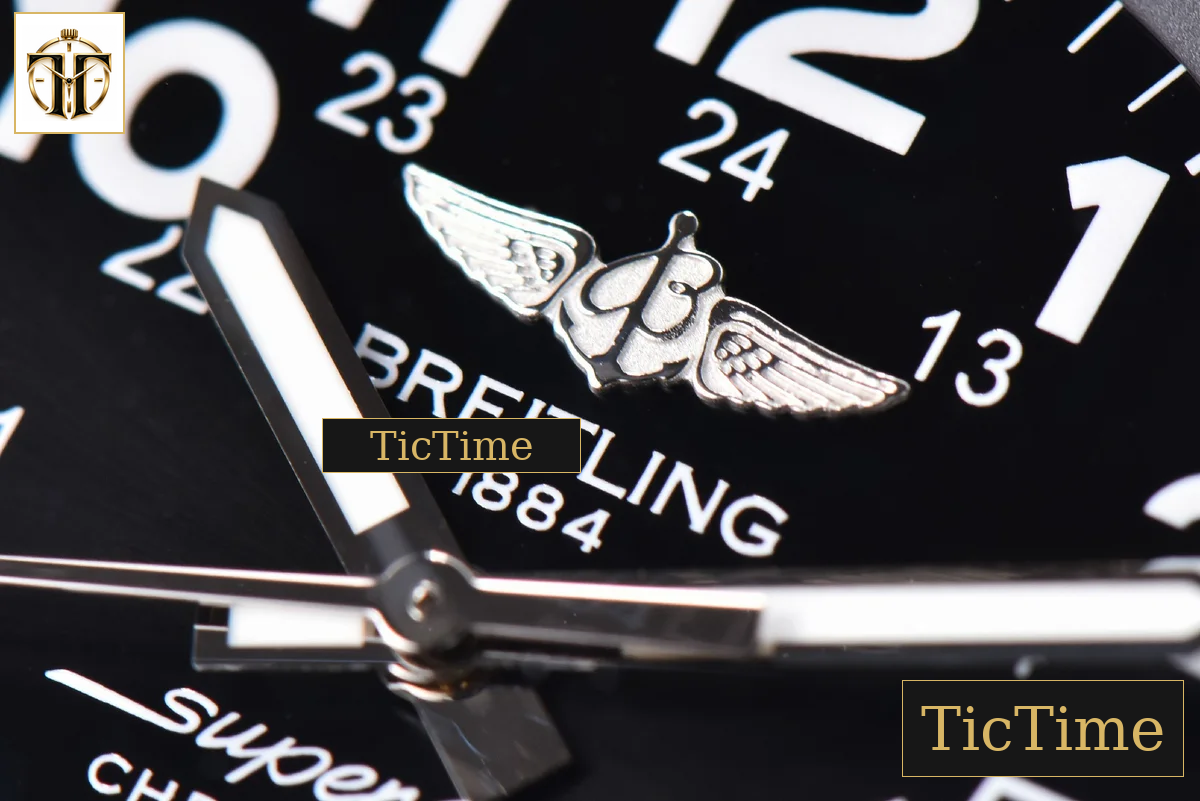 Superocean 44mm TF White Ceramic Black Dial Numerical Marker SS Bracelet A2824 — foto 6