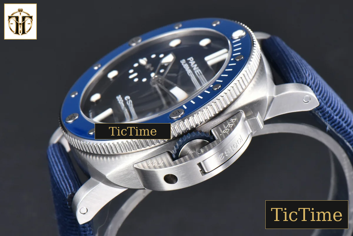 Sub Quaranta PAM1289 44mm VSF Blue Dial Blue Nylon Strap P900 — foto 11