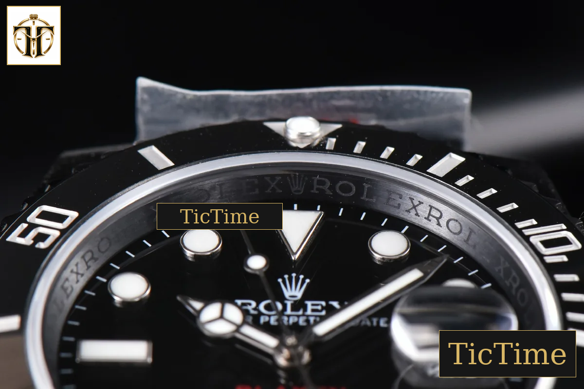 Blaken Submariner LN 116610 IPKF Black Hand PVD Bracelet A2836 — foto 25