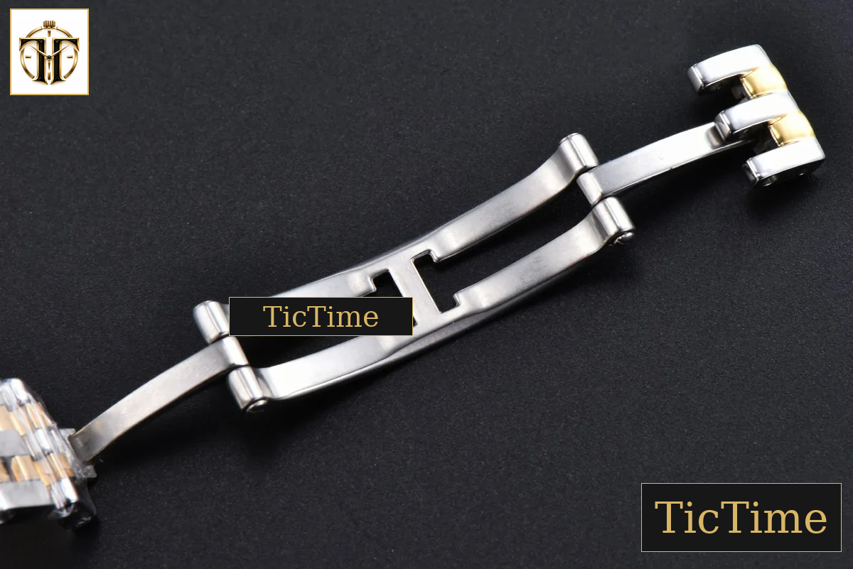Panthère 22mm AF SS/YG White Diamond Dial Diamond Bezel SS/YG Bracelet Ronda Quartz — foto 16