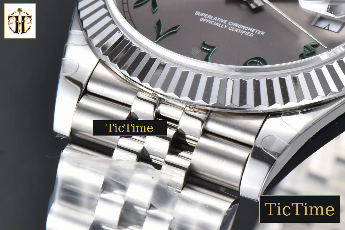 DateJust 126334 41mm BPF Gray Arabic Dial Jubilee Bracelet A2824 — foto 10