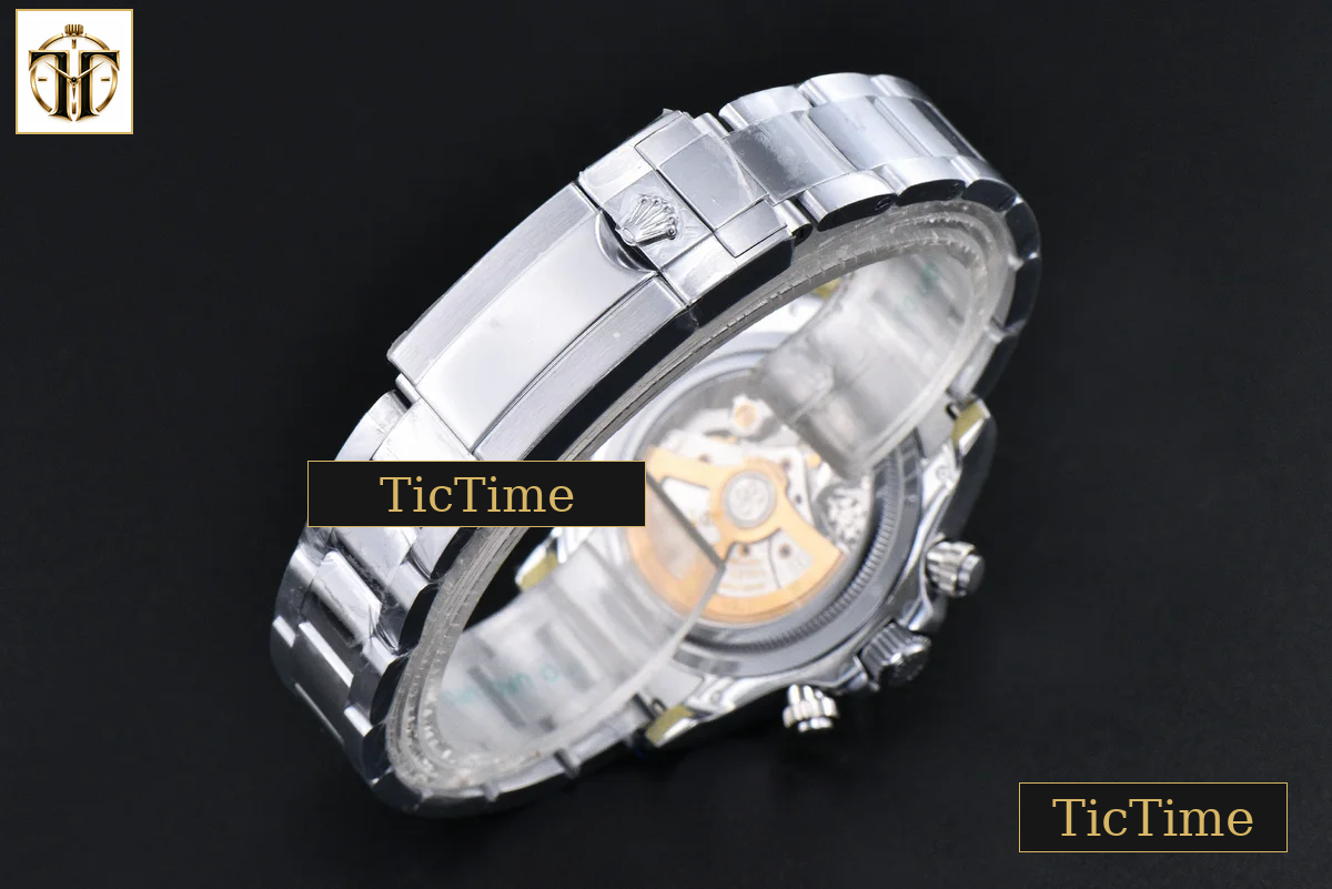 Daytona UFO 904L 126506 40mm UF Ice Blue Crystal Dial Diamond Markers SS Braclet (Free Sprung) UF4131 — foto 38