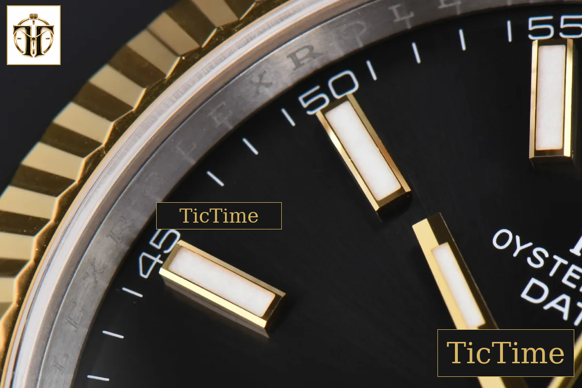 DateJust 126333 41mm Clean Factory YG/SS Black Dial Jubilee Bracelet VR3235 — foto 5