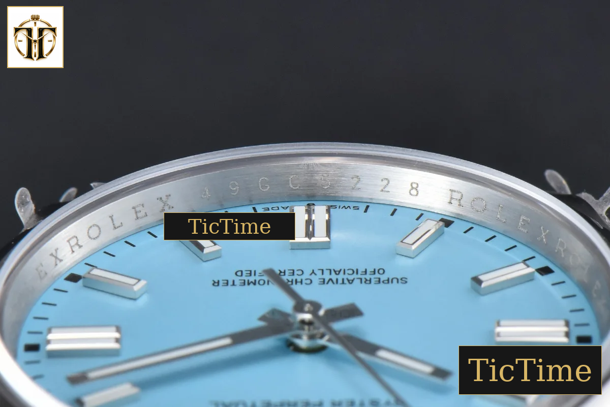 Oyster Perpetual 904L 126000 36mm GMF Tiffany Blue Dial SS Bracelet VR3230 — foto 13