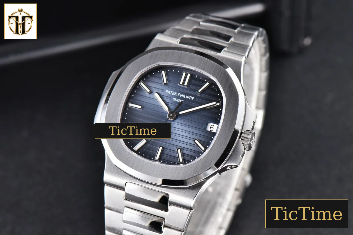 Nautilus 5711 40mm 3KF Blue Dial SS Bracelet V3 A324 — foto 14